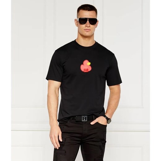 HUGO T-shirt Dilippers | Relaxed fit ze sklepu Gomez Fashion Store w kategorii T-shirty męskie - zdjęcie 184986624