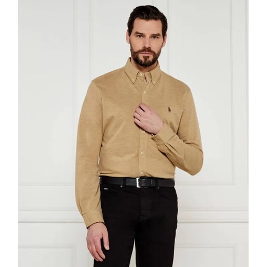 POLO RALPH LAUREN Koszula | Regular Fit | pique ze sklepu Gomez Fashion Store w kategorii Koszule męskie - zdjęcie 184986634