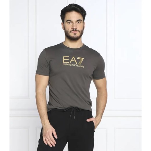 EA7 T-shirt | Regular Fit ze sklepu Gomez Fashion Store w kategorii T-shirty męskie - zdjęcie 184986663