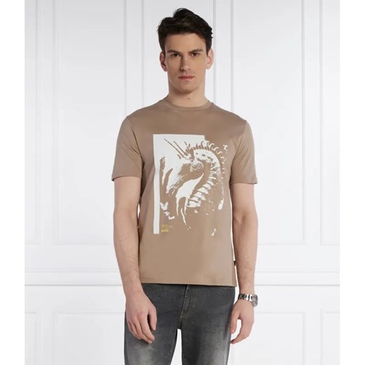 BOSS ORANGE T-shirt Te_Sea_horse | Regular Fit ze sklepu Gomez Fashion Store w kategorii T-shirty męskie - zdjęcie 184986771