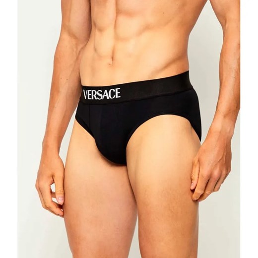 Versace Slipy 2-pack ze sklepu Gomez Fashion Store w kategorii Majtki męskie - zdjęcie 184986811