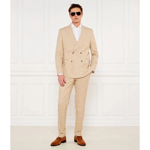 BOSS BLACK Garnitur C-Huge-2Pcs-DB-252 | Slim Fit | z dodatkiem wełny ze sklepu Gomez Fashion Store w kategorii Garnitury męskie - zdjęcie 184986872