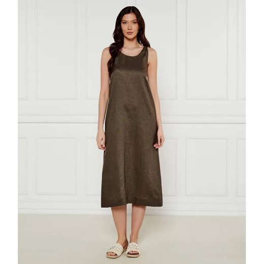 MM Lniana sukienka DOUGLAS ze sklepu Gomez Fashion Store w kategorii Sukienki - zdjęcie 184986940