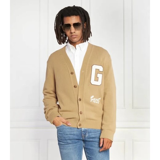 Gant Kardigan | Relaxed fit ze sklepu Gomez Fashion Store w kategorii Swetry męskie - zdjęcie 184986952