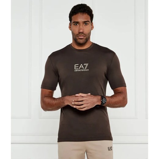 EA7 T-shirt | Slim Fit ze sklepu Gomez Fashion Store w kategorii T-shirty męskie - zdjęcie 184987014
