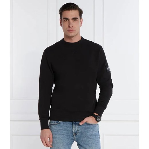 Calvin Klein Jeans Bluza BADGE | Regular Fit ze sklepu Gomez Fashion Store w kategorii Bluzy męskie - zdjęcie 184987042