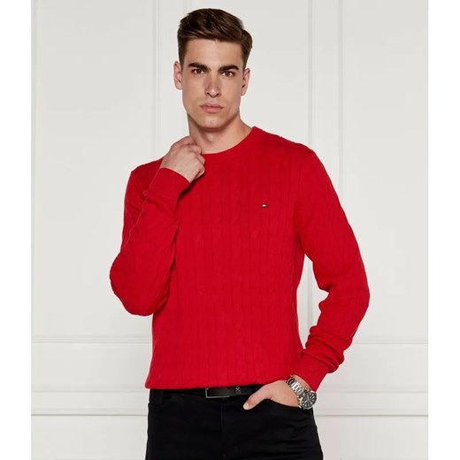 Tommy Hilfiger Sweter CLASSIC CABLE | Regular Fit ze sklepu Gomez Fashion Store w kategorii Swetry męskie - zdjęcie 184987081