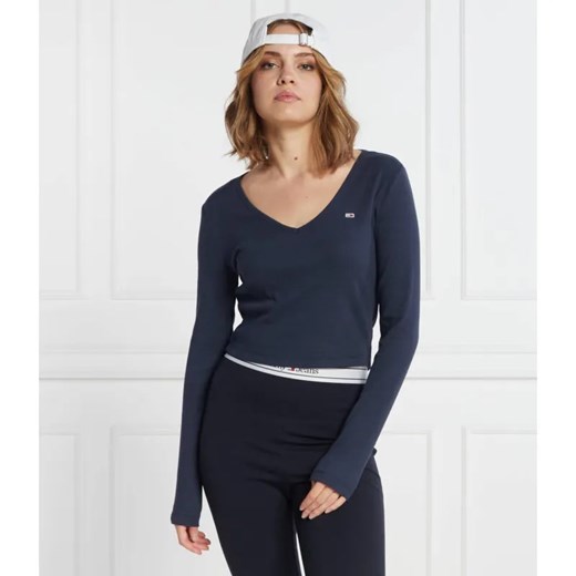 Tommy Jeans Bluzka | Slim Fit ze sklepu Gomez Fashion Store w kategorii Bluzki damskie - zdjęcie 184987123