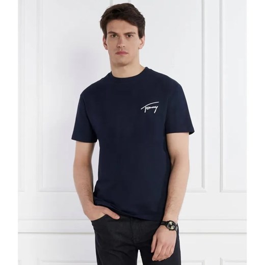 Tommy Jeans T-shirt SIGNATURE | Regular Fit ze sklepu Gomez Fashion Store w kategorii T-shirty męskie - zdjęcie 184987153