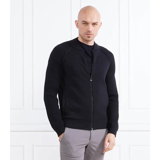 BOSS BLACK Sweter Grissino | Regular Fit | z dodatkiem wełny ze sklepu Gomez Fashion Store w kategorii Swetry męskie - zdjęcie 184987182