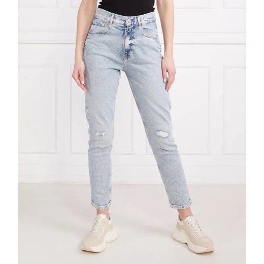 BOSS BLACK Jeansy THE ELSA | Tapered fit ze sklepu Gomez Fashion Store w kategorii Jeansy damskie - zdjęcie 184987213