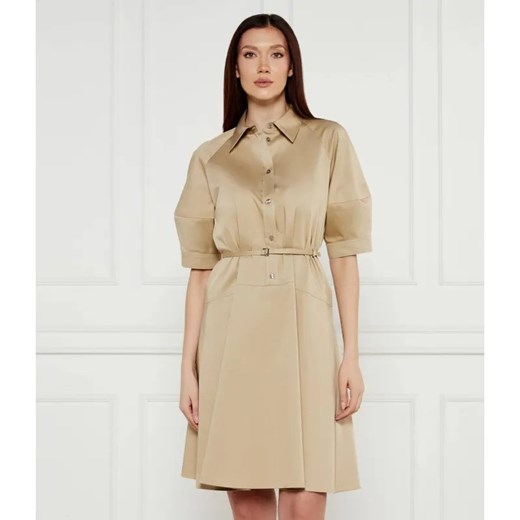 BOSS BLACK Sukienka z paskiem Delaurena ze sklepu Gomez Fashion Store w kategorii Sukienki - zdjęcie 184987263