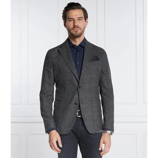 Windsor Marynarka Giro | Shaped fit | z dodatkiem wełny ze sklepu Gomez Fashion Store w kategorii Marynarki męskie - zdjęcie 184987403