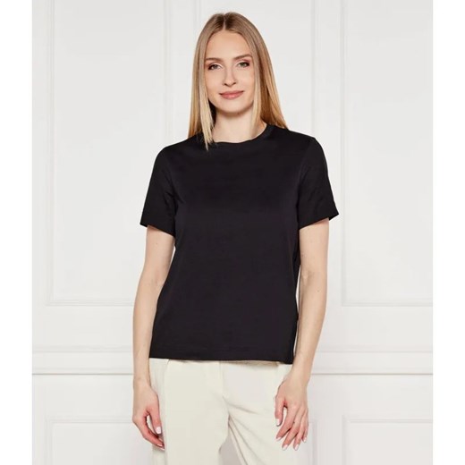 BOSS BLACK T-shirt Ecosa | Relaxed fit ze sklepu Gomez Fashion Store w kategorii Bluzki damskie - zdjęcie 184987433