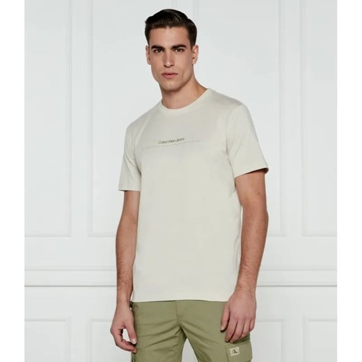 Calvin Klein Jeans T-shirt | Regular Fit ze sklepu Gomez Fashion Store w kategorii T-shirty męskie - zdjęcie 184987461