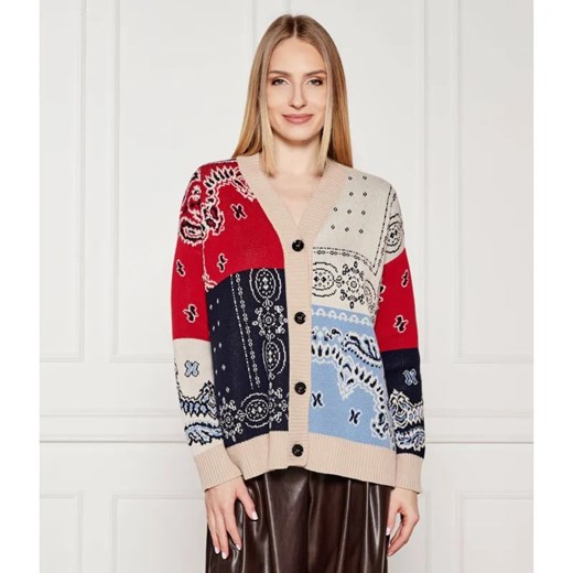 Weekend MaxMara Kardigan BAOBAB | Oversize fit ze sklepu Gomez Fashion Store w kategorii Swetry damskie - zdjęcie 184987474