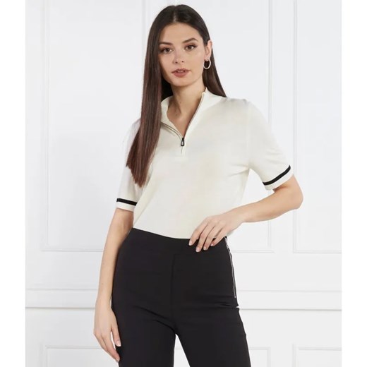 Marc Cain Sweter | Regular Fit | z dodatkiem wełny i kaszmiru ze sklepu Gomez Fashion Store w kategorii Swetry damskie - zdjęcie 184987541
