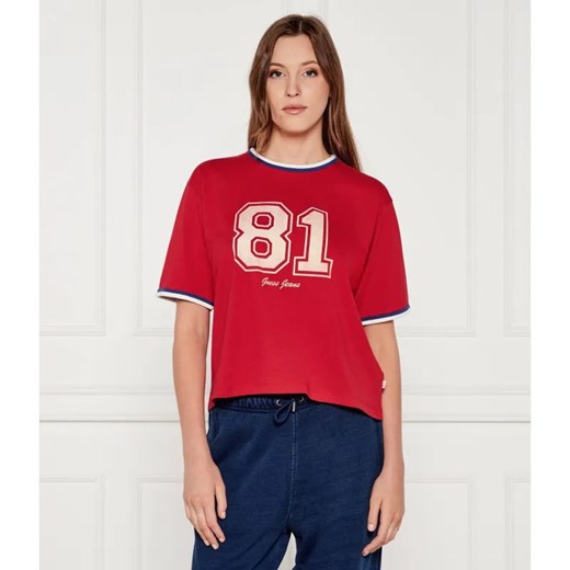 Guess Jeans T-shirt | Loose fit ze sklepu Gomez Fashion Store w kategorii Bluzki damskie - zdjęcie 184987641