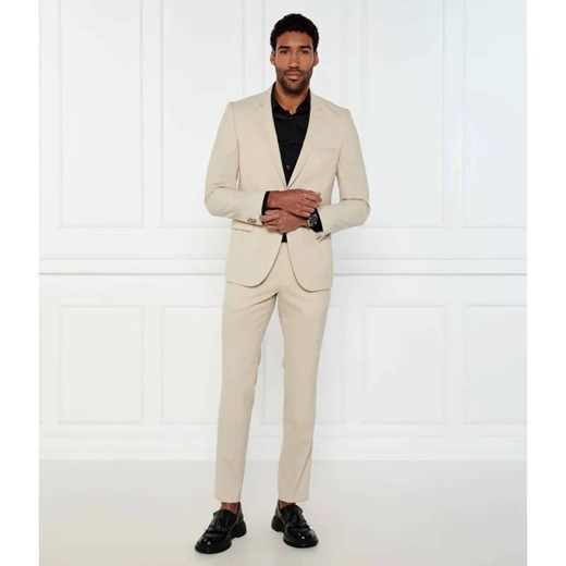 HUGO Wełniany garnitur Arti/Hesten232X | Extra slim fit ze sklepu Gomez Fashion Store w kategorii Garnitury męskie - zdjęcie 184987662