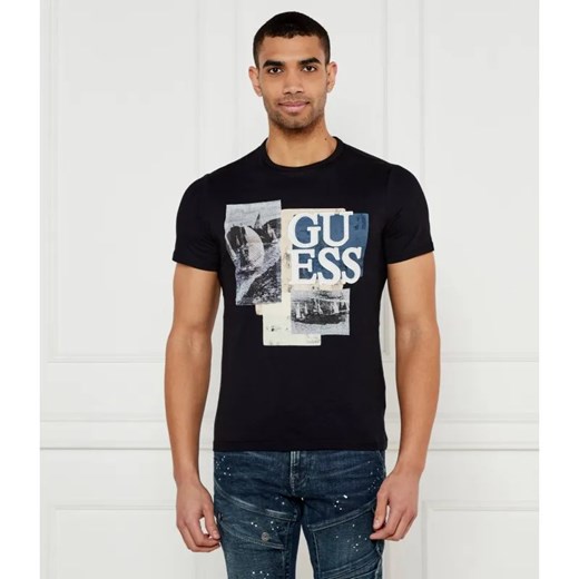 GUESS T-shirt | Slim Fit ze sklepu Gomez Fashion Store w kategorii T-shirty męskie - zdjęcie 184987812
