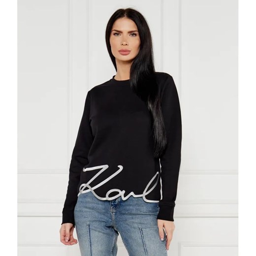 Karl Lagerfeld Bluza | Regular Fit ze sklepu Gomez Fashion Store w kategorii Bluzy damskie - zdjęcie 184987840