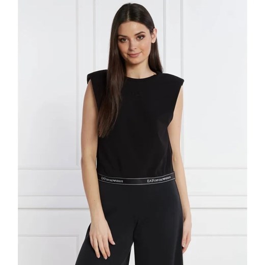 EA7 Top | Cropped Fit ze sklepu Gomez Fashion Store w kategorii Bluzki damskie - zdjęcie 184987903