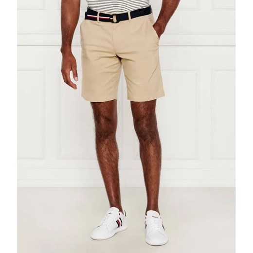 Tommy Hilfiger Szorty + pasek Brooklyn | Slim Fit ze sklepu Gomez Fashion Store w kategorii Spodenki męskie - zdjęcie 184988041