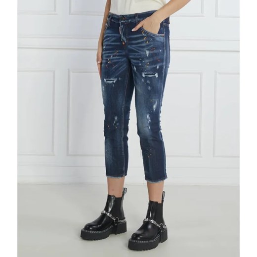 Dsquared2 Jeansy Cool Girl | Cropped Fit ze sklepu Gomez Fashion Store w kategorii Jeansy damskie - zdjęcie 184988172