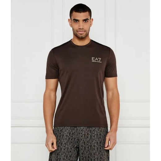 EA7 T-shirt | Slim Fit ze sklepu Gomez Fashion Store w kategorii T-shirty męskie - zdjęcie 184988232