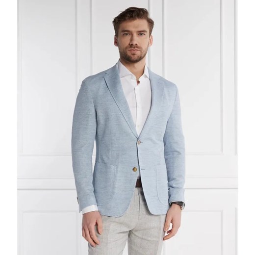 Windsor Lniana marynarka 13 Giro-J35 | Shaped fit ze sklepu Gomez Fashion Store w kategorii Marynarki męskie - zdjęcie 184988243