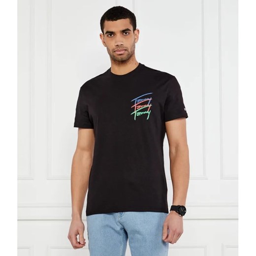 Tommy Jeans T-shirt | Regular Fit ze sklepu Gomez Fashion Store w kategorii T-shirty męskie - zdjęcie 184988303