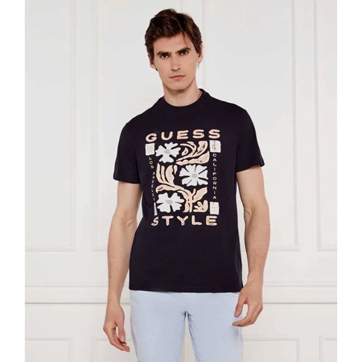 GUESS T-shirt | Regular Fit ze sklepu Gomez Fashion Store w kategorii T-shirty męskie - zdjęcie 184988403