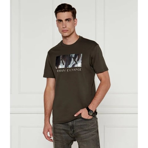 Armani Exchange T-shirt | Regular Fit ze sklepu Gomez Fashion Store w kategorii T-shirty męskie - zdjęcie 184988533
