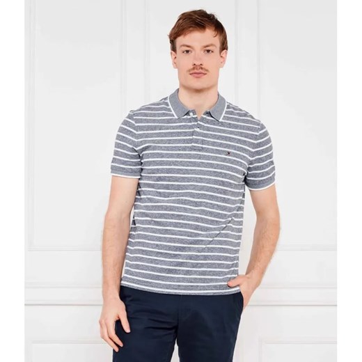 Tommy Hilfiger Polo | Regular Fit | z dodatkiem lnu ze sklepu Gomez Fashion Store w kategorii T-shirty męskie - zdjęcie 184988603