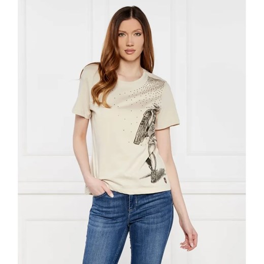 Aeronautica Militare T-shirt | Regular Fit ze sklepu Gomez Fashion Store w kategorii Bluzki damskie - zdjęcie 184988752
