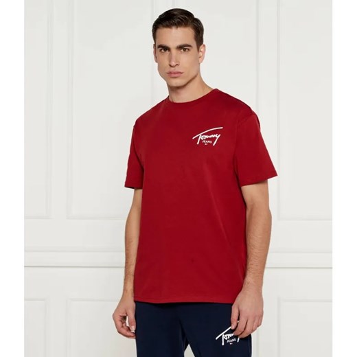 Tommy Jeans T-shirt | Regular Fit ze sklepu Gomez Fashion Store w kategorii T-shirty męskie - zdjęcie 184988852
