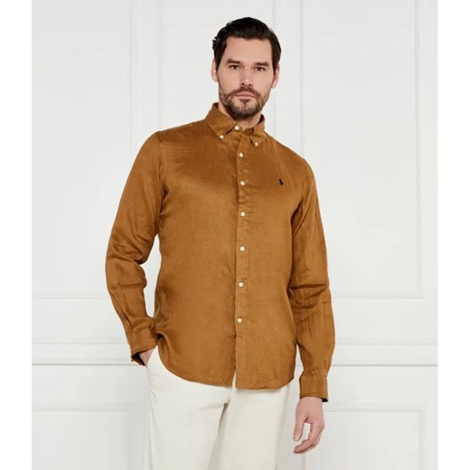 POLO RALPH LAUREN Lniana koszula | Custom fit ze sklepu Gomez Fashion Store w kategorii Koszule męskie - zdjęcie 184988881