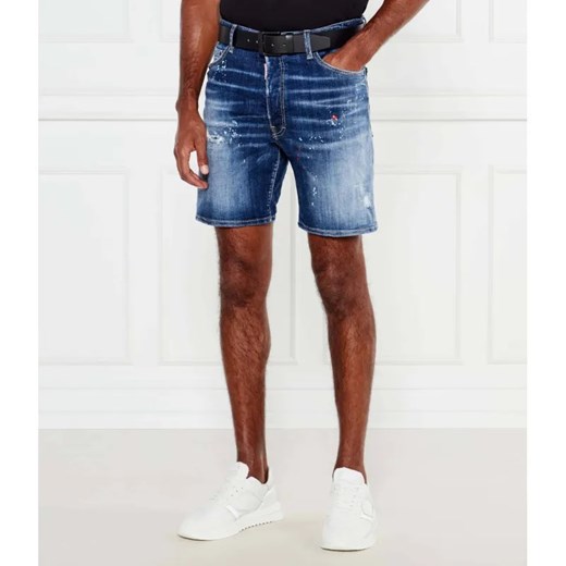 Dsquared2 Jeansowe szorty Marine Short | Regular Fit ze sklepu Gomez Fashion Store w kategorii Spodenki męskie - zdjęcie 184988972