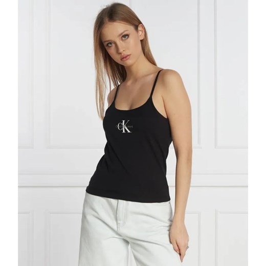 Calvin Klein Jeans Top | Regular Fit ze sklepu Gomez Fashion Store w kategorii Bluzki damskie - zdjęcie 184989091