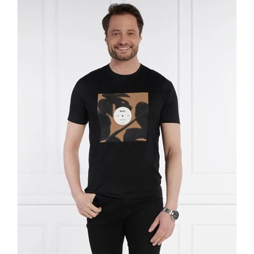 BOSS BLACK T-shirt TIburt | Regular Fit ze sklepu Gomez Fashion Store w kategorii T-shirty męskie - zdjęcie 184989123