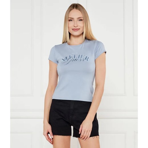 GUESS T-shirt ATELIER R5 | Slim Fit ze sklepu Gomez Fashion Store w kategorii Bluzki damskie - zdjęcie 184989134