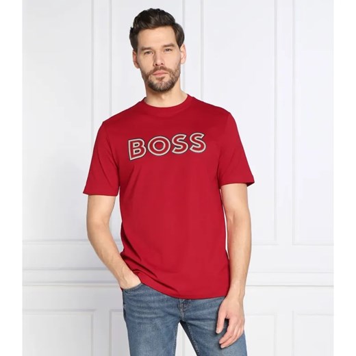 BOSS BLACK T-shirt Tiburt 308 | Regular Fit ze sklepu Gomez Fashion Store w kategorii T-shirty męskie - zdjęcie 184989173