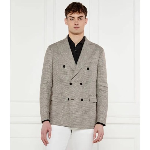 Oscar Jacobson Marynarka Farris | Regular Fit | z dodatkiem lnu ze sklepu Gomez Fashion Store w kategorii Marynarki męskie - zdjęcie 184989182