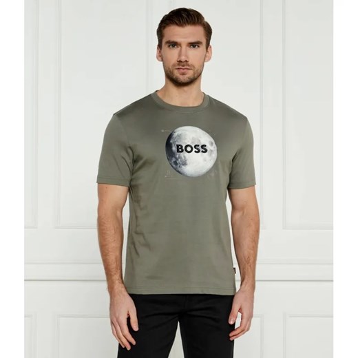 BOSS ORANGE T-shirt Moon | Regular Fit ze sklepu Gomez Fashion Store w kategorii T-shirty męskie - zdjęcie 184989284