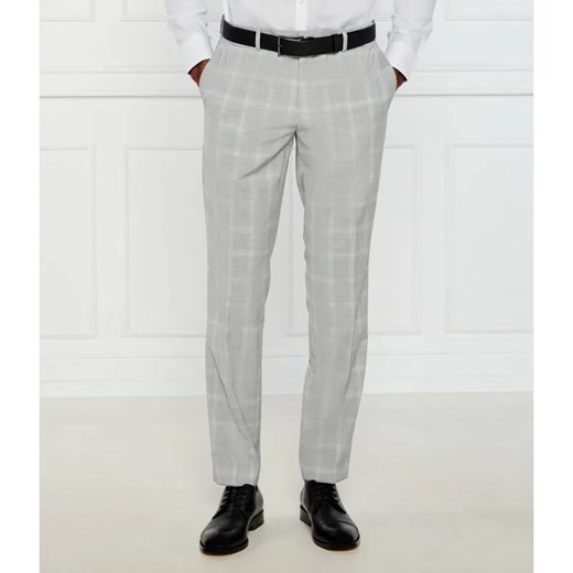 HUGO Spodnie Getlin232X | Slim Fit | z dodatkiem wełny ze sklepu Gomez Fashion Store w kategorii Spodnie męskie - zdjęcie 184989433