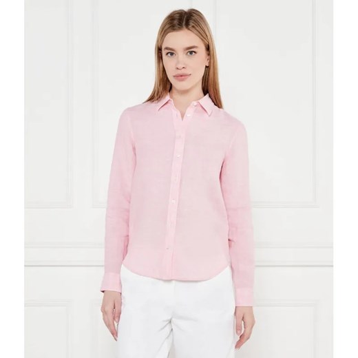 Gant Lniana koszula | Regular Fit ze sklepu Gomez Fashion Store w kategorii Koszule damskie - zdjęcie 184989464