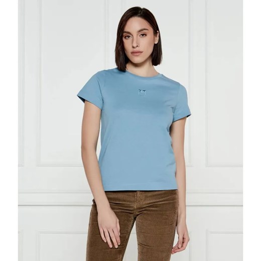 Pinko T-shirt BUSSOLOTTO | Regular Fit ze sklepu Gomez Fashion Store w kategorii Bluzki damskie - zdjęcie 184989621