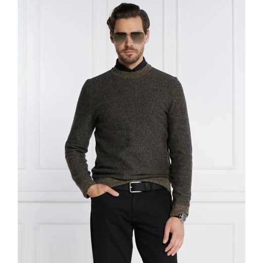 BOSS BLACK Wełniany sweter Marameo | Regular Fit ze sklepu Gomez Fashion Store w kategorii Swetry męskie - zdjęcie 184989641