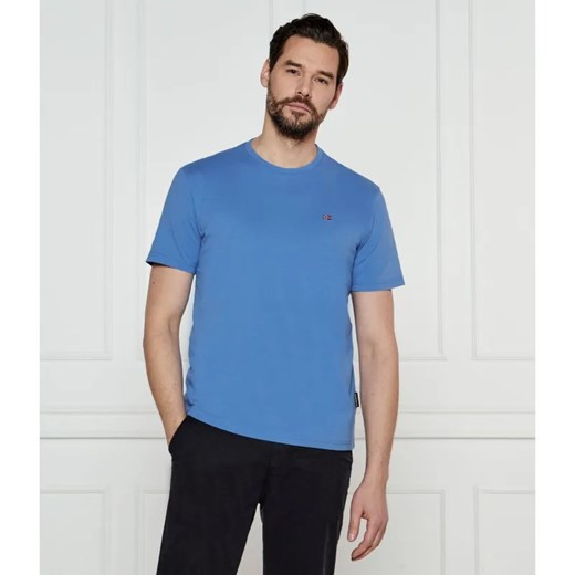 Napapijri T-shirt SALIS | Regular Fit ze sklepu Gomez Fashion Store w kategorii T-shirty męskie - zdjęcie 184989650