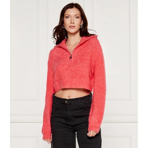 Patrizia Pepe Sweter | Cropped Fit | z dodatkiem wełny ze sklepu Gomez Fashion Store w kategorii Swetry damskie - zdjęcie 184989671